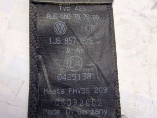 bontott VW GOLF IV Bal hátsó Biztonsági Öv