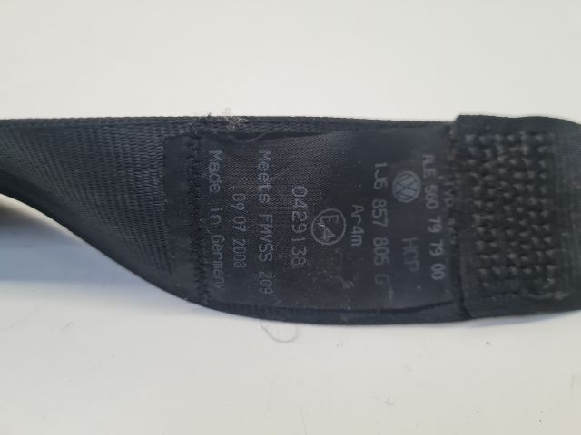 bontott VW GOLF IV Bal hátsó Biztonsági Öv