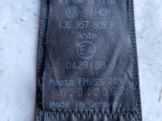 bontott VW GOLF IV Bal hátsó Biztonsági Öv