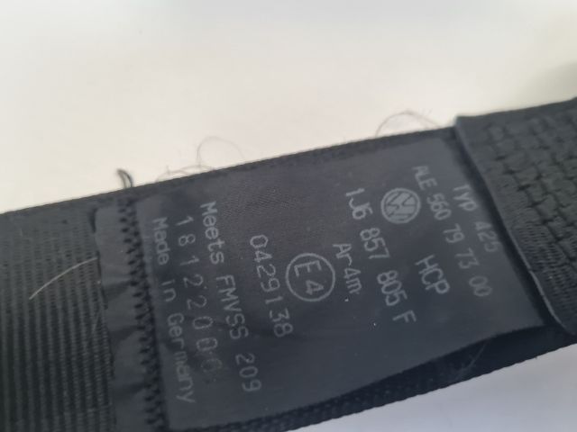 bontott VW GOLF IV Bal hátsó Biztonsági Öv