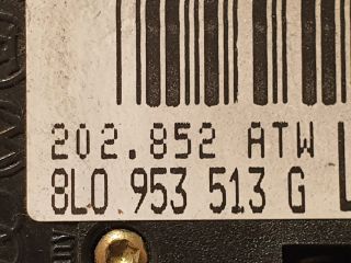 bontott VW GOLF IV Bal Kormánykapcsoló Irányjelző