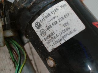 bontott VW GOLF IV Első Ablaktörlő Szerkezet Motorral