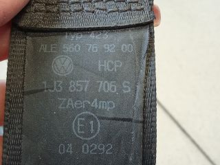 bontott VW GOLF IV Első Biztonsági Öv Pár (Feszítővel)