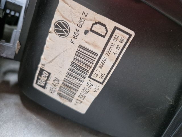 bontott VW GOLF IV Fűtés Box