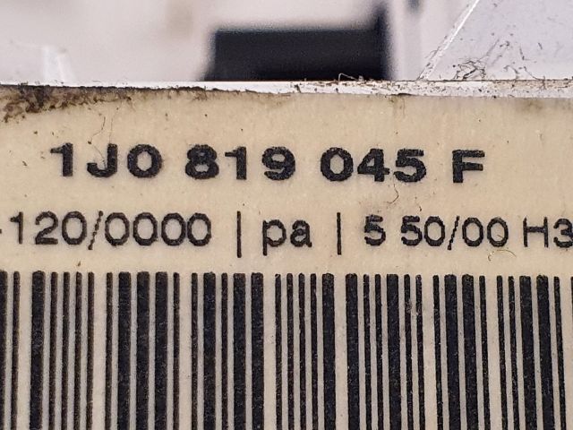 bontott VW GOLF IV Fűtéskapcsoló (Nem klímás)