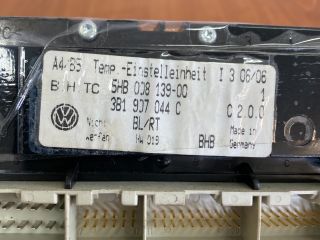 bontott VW GOLF IV Fűtéskapcsoló (Nem klímás)