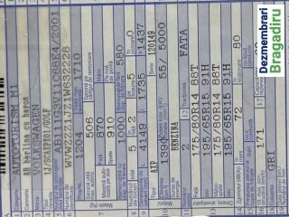 bontott VW GOLF IV Gumiabroncs (1 db)