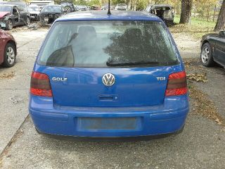 bontott VW GOLF IV Hátsó Lökhárító Merevítő (Fém)