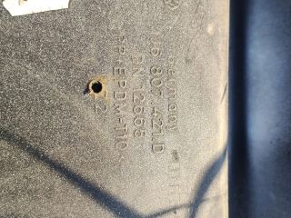 bontott VW GOLF IV Hátsó Lökhárító (Üresen)