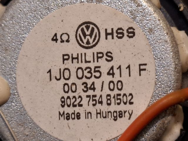 bontott VW GOLF IV Jobb A Oszlop Hangszóró Burkolat