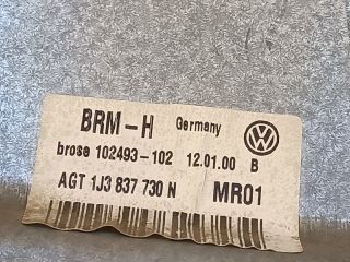 bontott VW GOLF IV Jobb első Ablakemelő Szerkezet (Mechanikus)