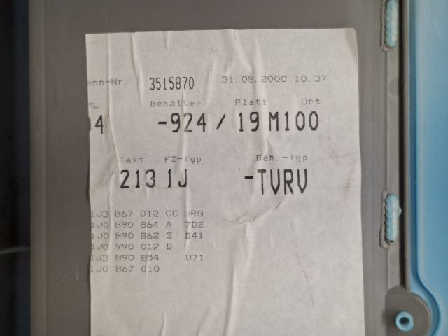 bontott VW GOLF IV Jobb első Ajtó Kárpit