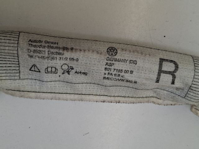 bontott VW GOLF IV Jobb Függönylégzsák és Oldallégzsák