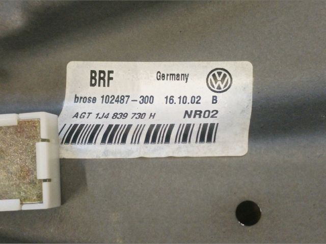 bontott VW GOLF IV Jobb hátsó Ablakemelő Szerkezet (Elektromos)