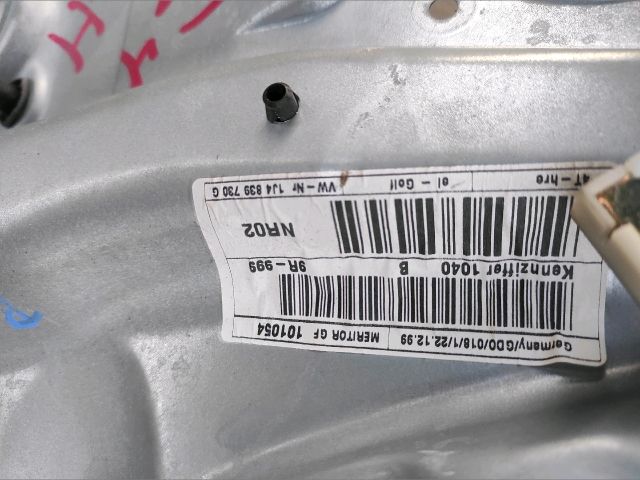 bontott VW GOLF IV Jobb hátsó Ablakemelő Szerkezet (Elektromos)