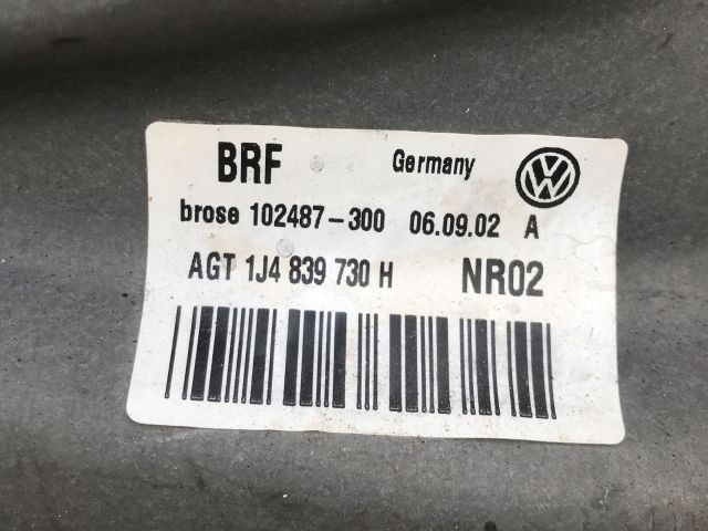 bontott VW GOLF IV Jobb hátsó Ablakemelő Szerkezet (Elektromos)