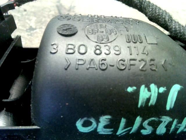 bontott VW GOLF IV Jobb hátsó Belső Kilincs