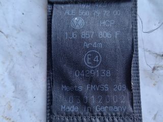 bontott VW GOLF IV Jobb hátsó Biztonsági Öv