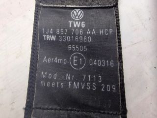 bontott VW GOLF IV Jobb hátsó Biztonsági Öv