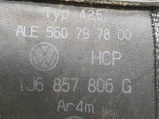 bontott VW GOLF IV Jobb hátsó Biztonsági Öv