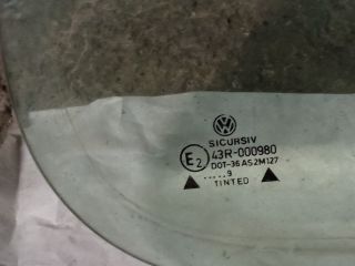 bontott VW GOLF IV Jobb hátsó Fixüveg (Ajtóban)
