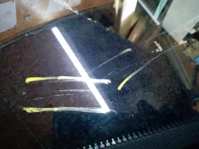 bontott VW GOLF IV Jobb hátsó Fixüveg (Ajtóban)