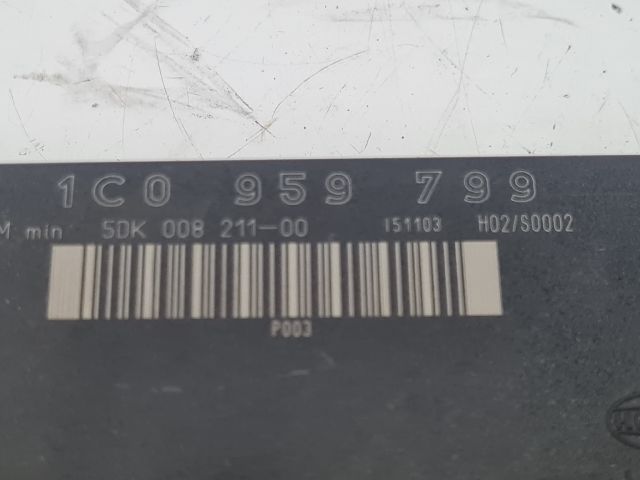 bontott VW GOLF IV Komfort Elektronika