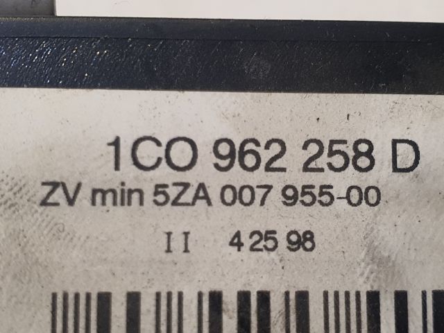 bontott VW GOLF IV Komfort Elektronika