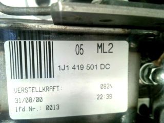 bontott VW GOLF IV Kormányoszlop