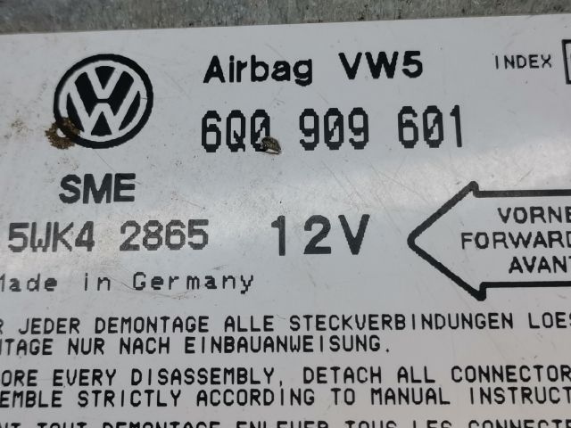 bontott VW GOLF IV Légzsák Elektronika