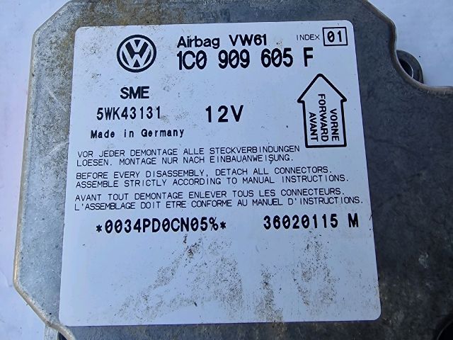 bontott VW GOLF IV Légzsák Elektronika