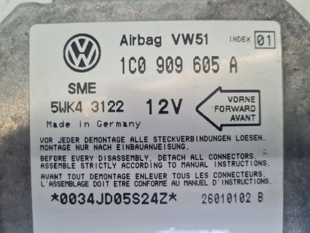 bontott VW GOLF IV Légzsák Elektronika