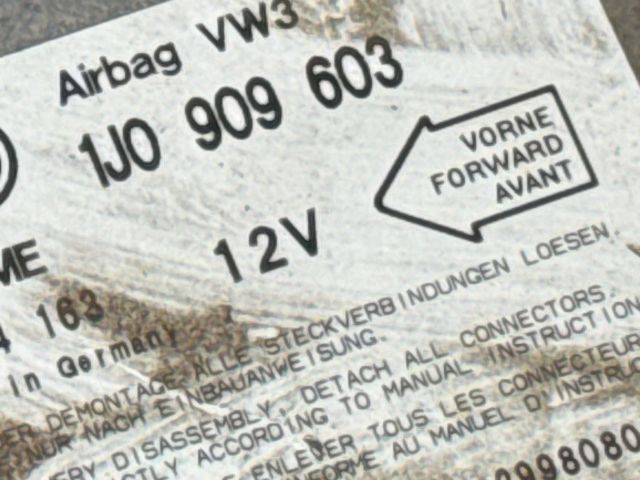 bontott VW GOLF IV Légzsák Elektronika