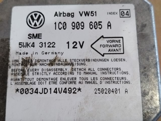 bontott VW GOLF IV Légzsák Elektronika