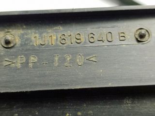 bontott VW GOLF IV Pollenszűrő Ház