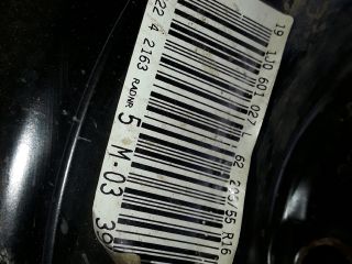 bontott VW GOLF IV Pótkerék