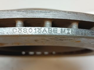 bontott VW GOLF PLUS Első Pár Féktárcsa