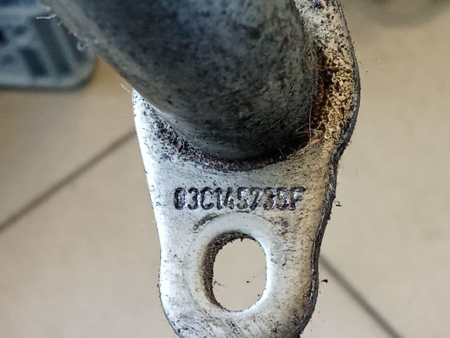 bontott VW GOLF PLUS EGR Hűtő Cső