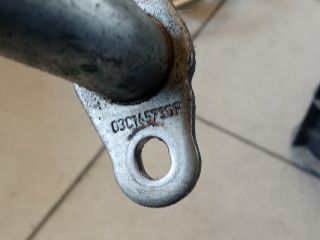 bontott VW GOLF PLUS EGR Hűtő Cső