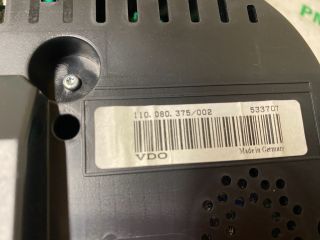 bontott VW GOLF PLUS Kilométeróra