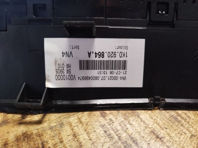 bontott VW GOLF PLUS Kilométeróra