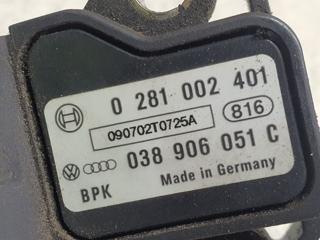 bontott VW GOLF PLUS Szívócső Nyomásérzékelő