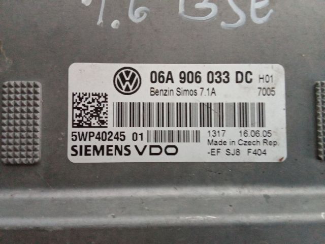 bontott VW GOLF PLUS Motorvezérlő