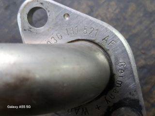 bontott VW GOLF PLUS EGR Hűtő Cső