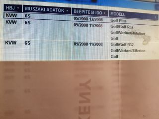 bontott VW GOLF PLUS Váltó (Mechanikus)