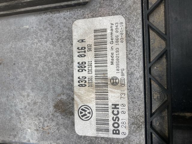 bontott VW GOLF PLUS Motorvezérlő