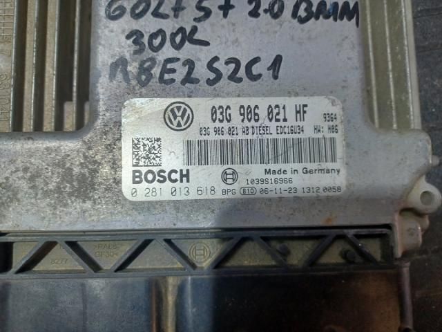 bontott VW GOLF PLUS Motorvezérlő