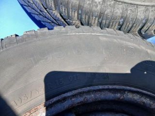 bontott VW GOLF PLUS Acélfelni Szett Gumival