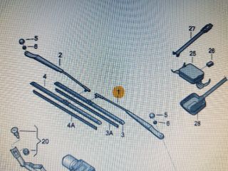 bontott VW GOLF PLUS Bal első Ablaktörlő Kar