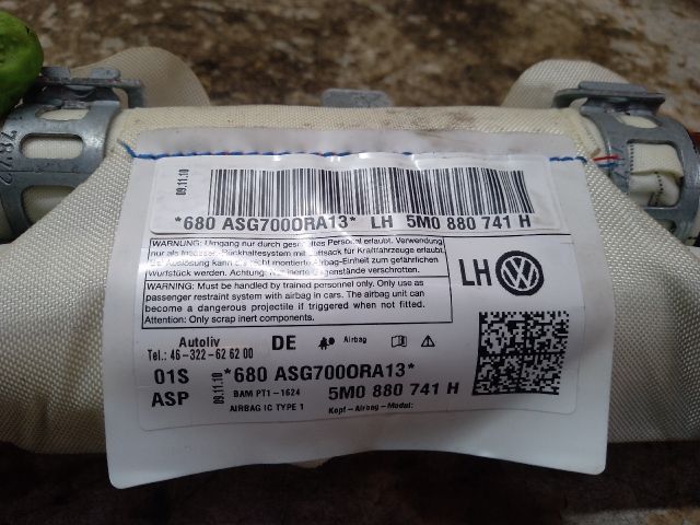 bontott VW GOLF PLUS Bal első Függöny Légzsák